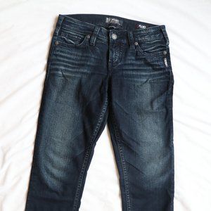 Silver Tuesday Mid Capri Jeans